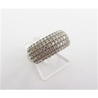 Ringe Damiata Gioielli Dame in Weißgold Zircone 658/102/6-D199 - 658/102/6-D199
